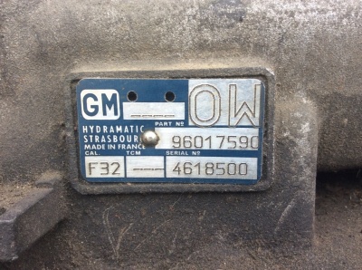 АКПП  GM M51 E34 24001422638