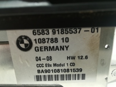 Магнитола BMW 3 E92 E90 65839185537
