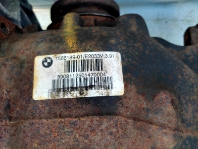 Редуктор задний 3.91  E90 33107566189