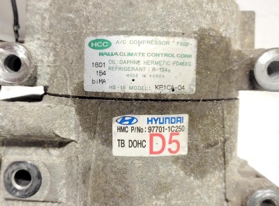 Компрессор кондиционера G4E  Getz 977011C250
