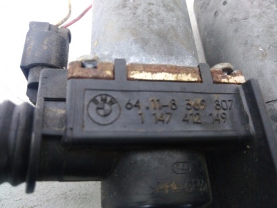 Клапан печки X3E83 64118369807