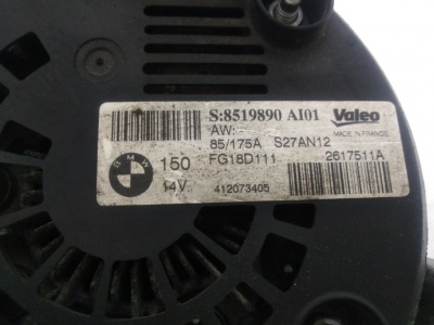 Генератор F30 150A N47D20C  12318519890