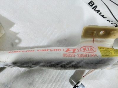 Подушка безопасности боковая (шторка) Santa Fe (CM) 2006-2012 ПРАВАЯ   Santa Fe 850202B601