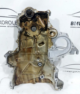 Крышка двигателя передняя  i30 2009-2017 1.4 1.6 G4FA G4FC С МАСЛЯНЫМ НАСОСОМ   I30 213502B001